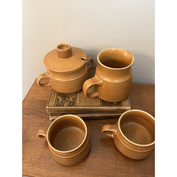 Langley Made In England 1960's Cream, Sugar, And Mug Set - Picture 5 of 8